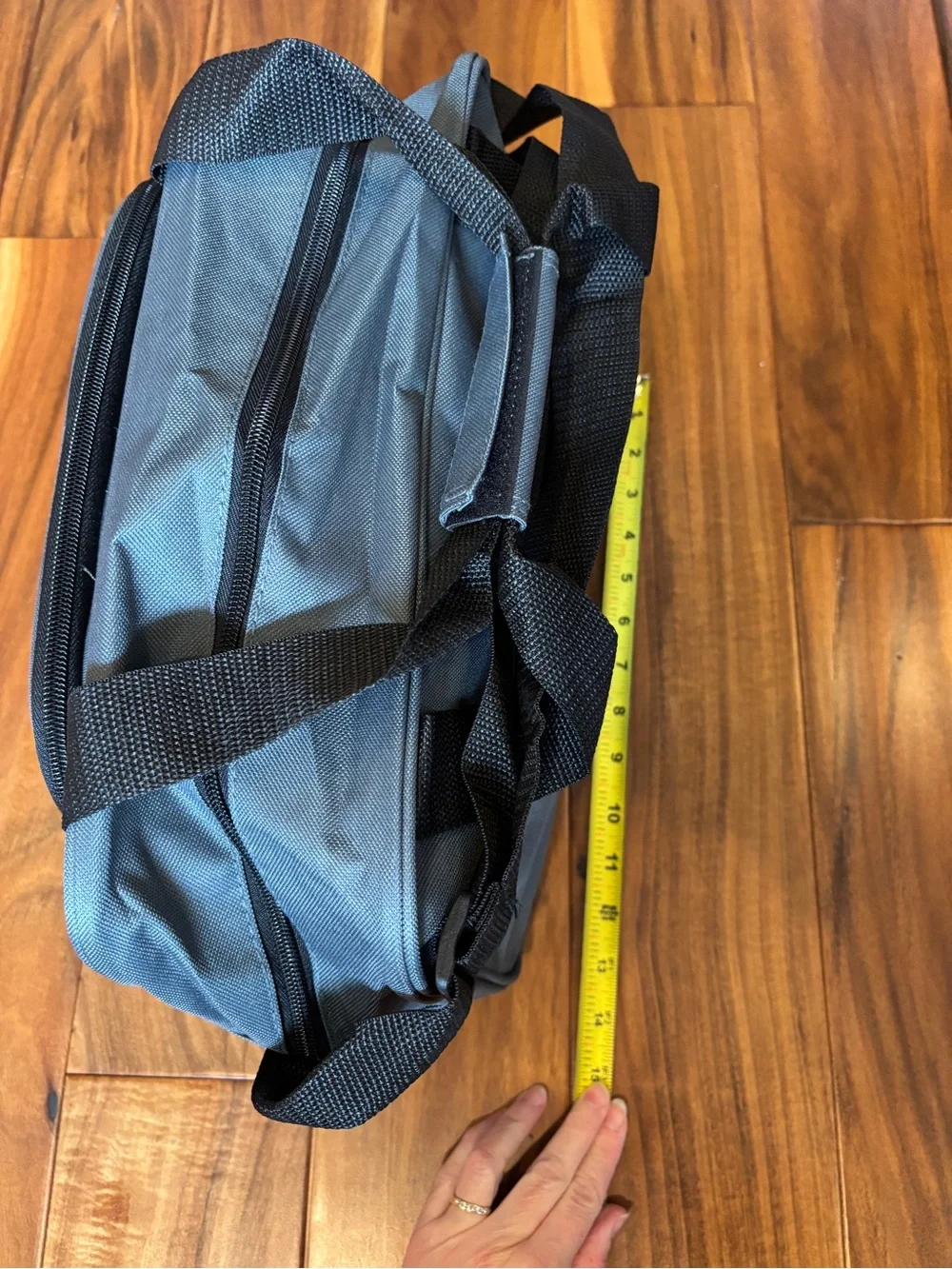 Wrangler Small Travel Duffel in grey, NWOT